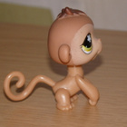 LITTLEST PET SHOP kukkasilmä APINA #735 - pikkukuva 4