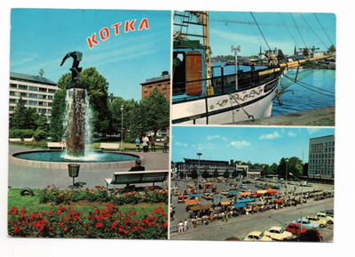 Kotka: tori, satamaa ym