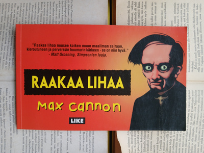 Max Cannon - Raakaa lihaa (nid.)