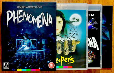 PHENOMENA (1985) 4K Restoration LE 4-Disc Rigid Box OOP RARE