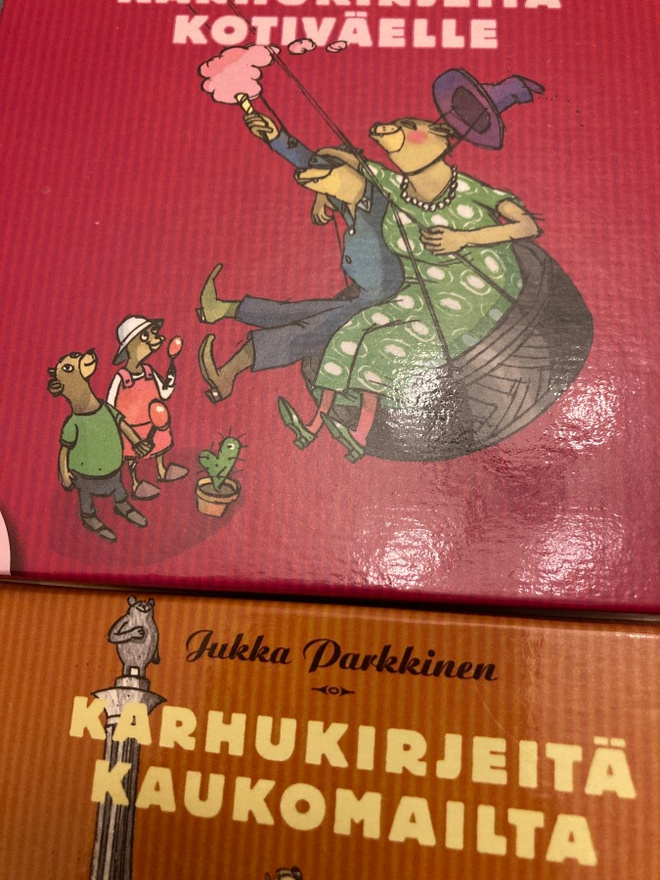 JUKKA PARKKINEN X ÄÄNIKIRJAA
