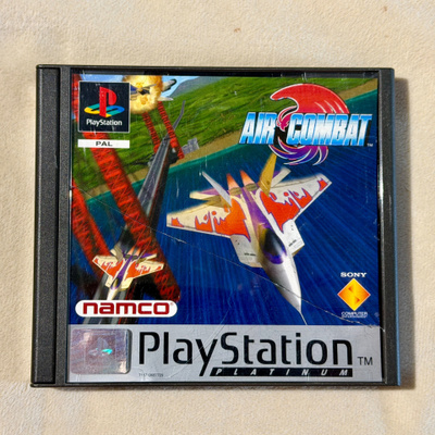 Air Combat PS1-peli (Platinum,PAL)