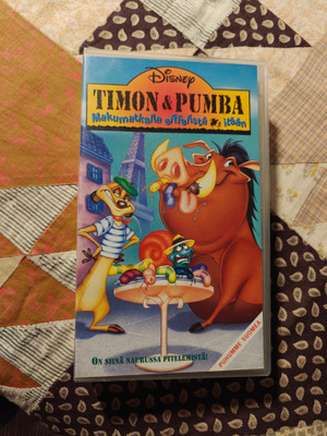 Timon & Pumba Makumatkalla Eiffelistä Itään (VHS) (Disney)