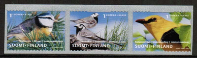 2001 Lintuja,  postituore 3-rivilö.