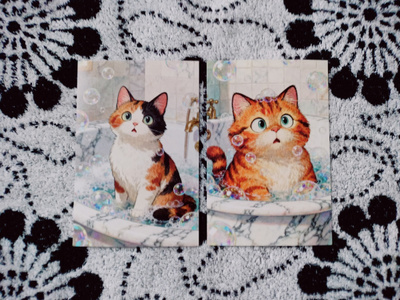 ~Kissa kortti~ 2kpl