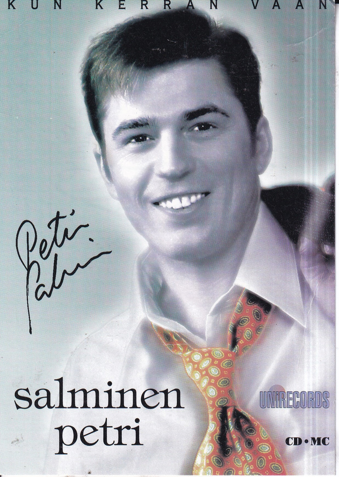 Salminen Petri. nimmari.  laulaja, fanikortti. e303