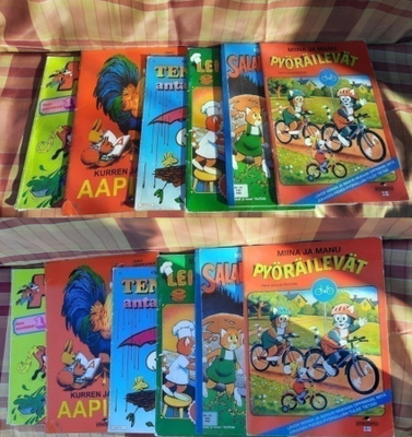 6 satu- ja sarjakuvalehteä