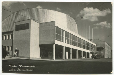 Turku Konserttitalo, kulkenut 1955