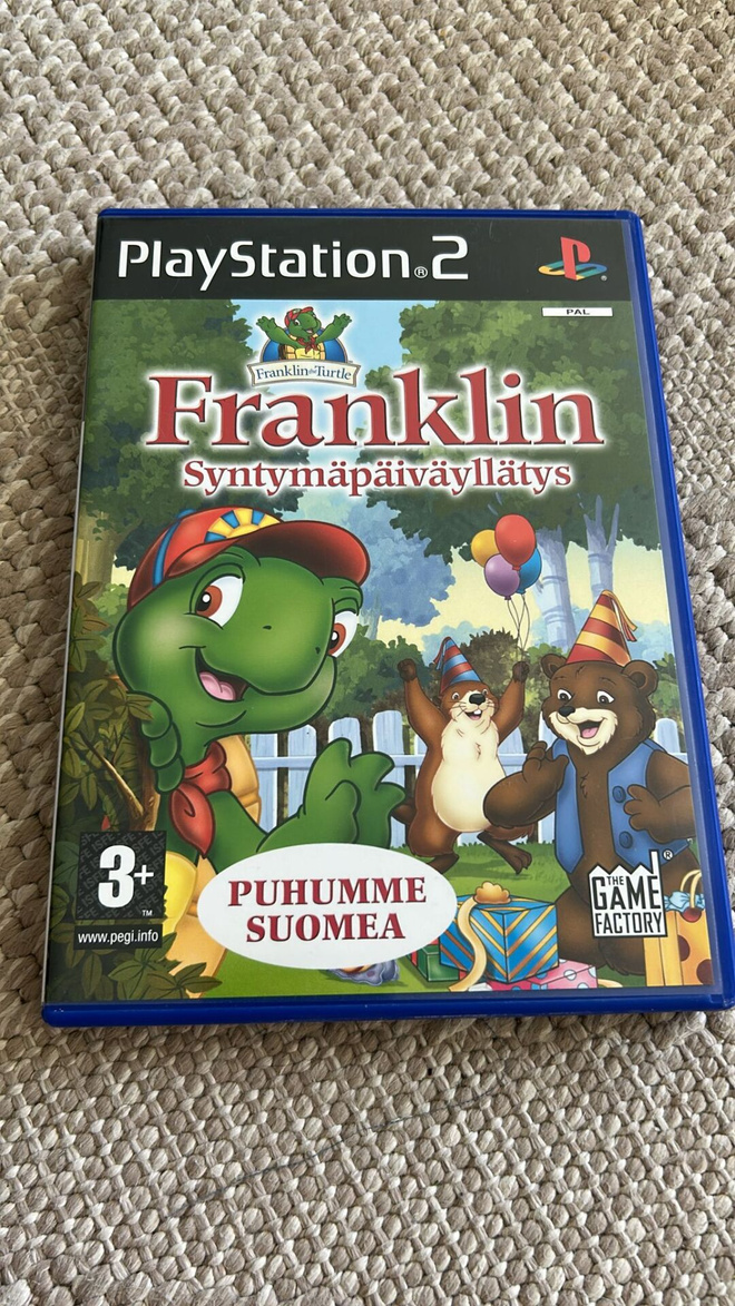 Franklin - Syntymäpäiväyllätys PS2 CIB FIN
