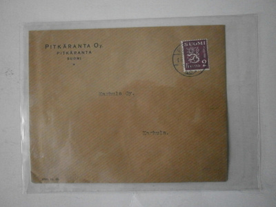 Pitkäranta, Pitkäranta Oy., 14.1.1936