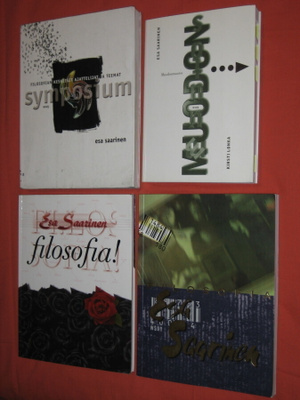 Esa Saarinen: Filosofia-kirjoja, 8-13 €/kpl
