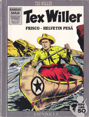 Tex Willer kronikka 6 (näköispainos 11 ja 12/1971)