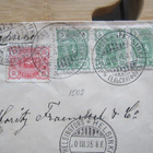 Kirje Hesasta 1895 Ruotsiin Hanko/Tukholma leimoin - pikkukuva 2