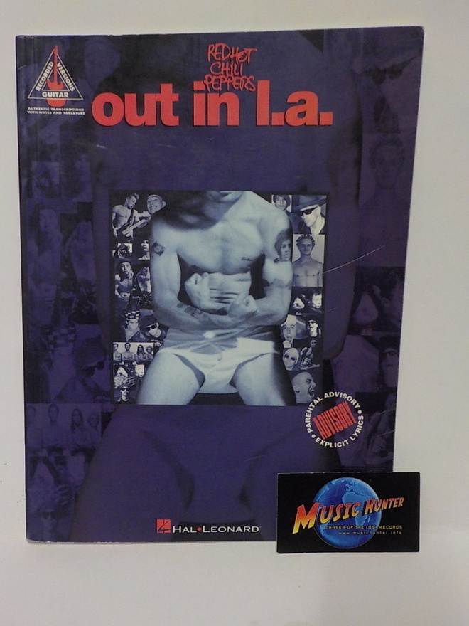 RED HOT CHILI PEPPERS - OUT IN L.A. NUOTTIKIRJA