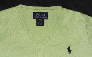 Tosi söpö Polo Ralph Lauren pusero svetari 86  lime vihreä