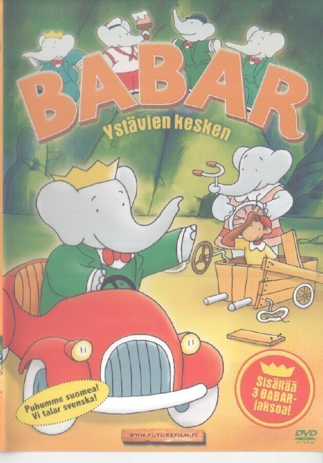 dvd, Babar - Ystävien kesken [piirretty]