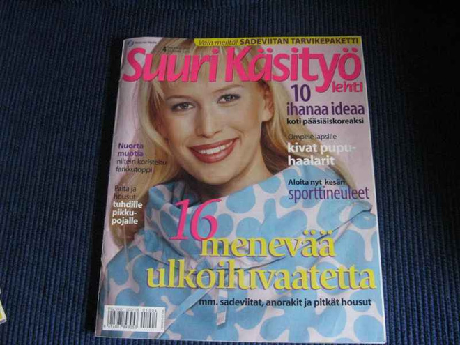 Suuri Käsityölehti 4/2001mm pääsiäistä