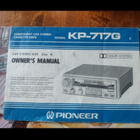 Pioneer KP-717 Dekin ohjekirja. - pikkukuva 2
