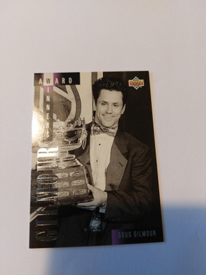 1993-94 Upper Deck Award Winners #AW6 Doug Gilmour