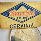 VANHA Merkki Kokardi? Cervinia SunSki Finland Mikä lie? - pikkukuva 1