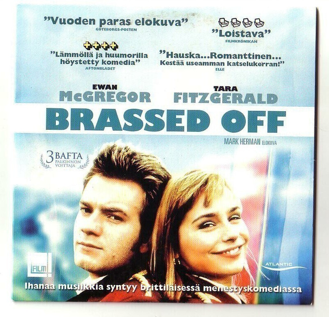 dvd, Brassed Off (Ewan McGregor, Tara Fitzgerald) [draama, m