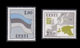 Eesti 174-5 ** Kansallissymbolit (1991)