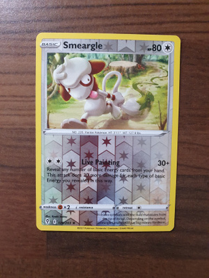 Pokemon Smeargle 128/203 Reverse holo rare