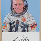 Avaruuslentäjä Sigmund Jähn + pain. signeeraus, ei p. - pikkukuva 1