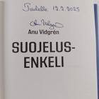 Anu Vidgren : Suojelusenkeli (signeerattu, tekijän omiste) - pikkukuva 3