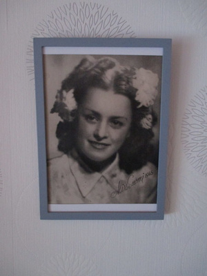 Miss  Suomi 1945 Irja Alho valokuva.