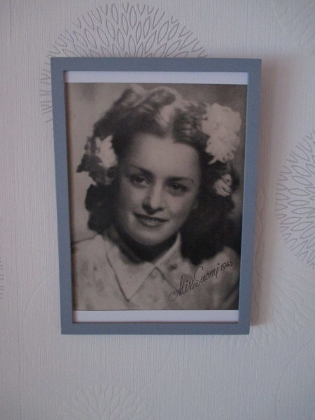 Miss  Suomi 1945 Irja Alho valokuva.