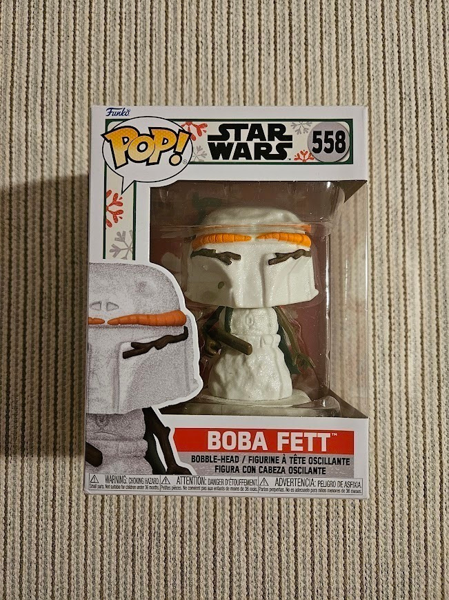 Star Wars: Holiday - Boba Fett (nro 558) Funko Pop!