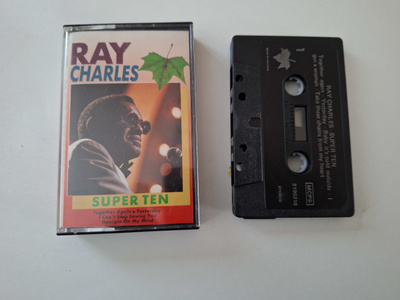 RAY CHARLES - SUPER TEN c-kasetti