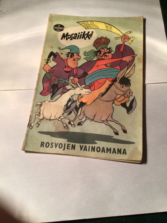Mosaiikki sarjakuvalehti  12/65 mosaik comicheft