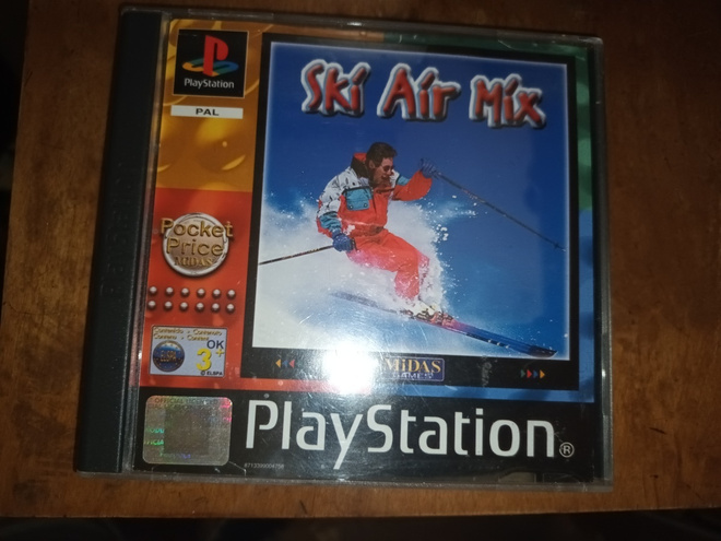 SLES02947 PS1 Ski Air Mix videopeli PAL CIB