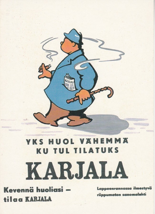 Postikortti, KARJALA-LEHTI