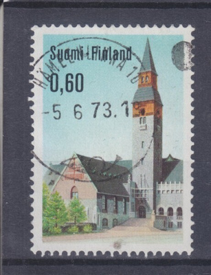 1973 kansallismuseo llo leimalla.