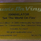 ANNIHILATOR: SET THE WORLD ON FIRE - LP, Blue Vinyl - pikkukuva 5