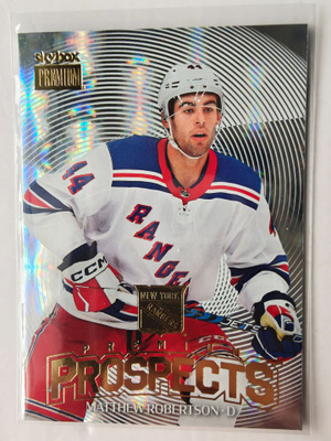 Matthew Robertson 2025-26 Skybox Metal Premium Prospects