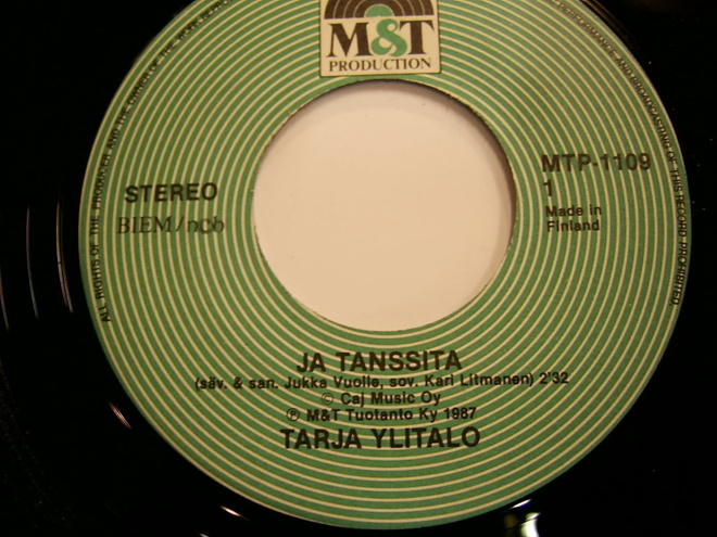 TARJA YLITALO : JA TANSSITA / SISKON TANSSI (SINGLE)