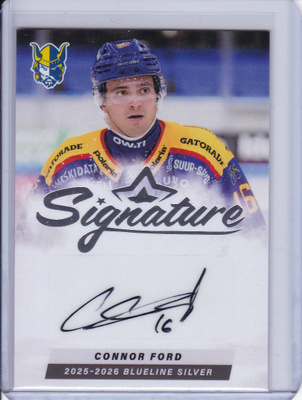 2025-26 Blueline S2 - Signature Silver - Connor Ford / JUK