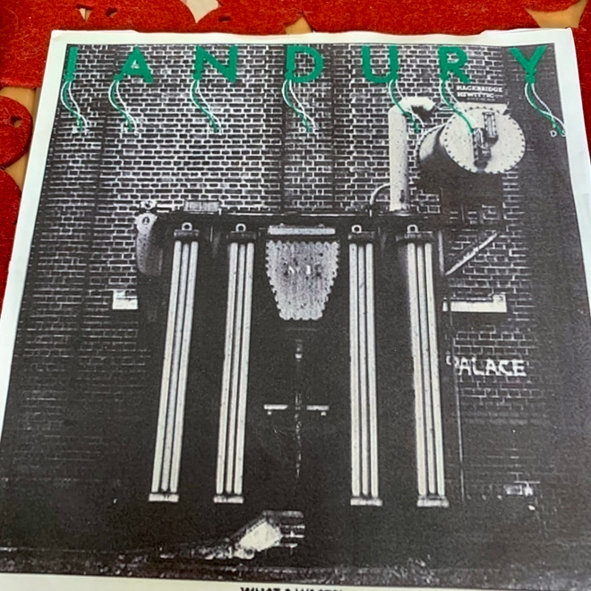 IAN DURY: What A Waste * Wake Up! *UK 1978