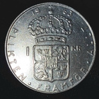 Ruotsin 1Kr hopeakolikoita - pikkukuva 2