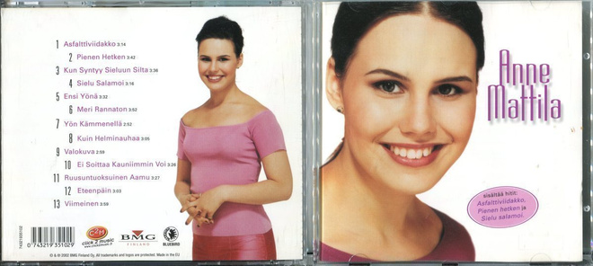 ANNE MATTILA . CD-LEVY . ANNE MATTILA