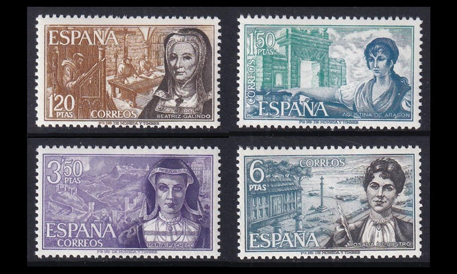 Espanja 1750-3 ** Merkkihenkilöitä (1968)