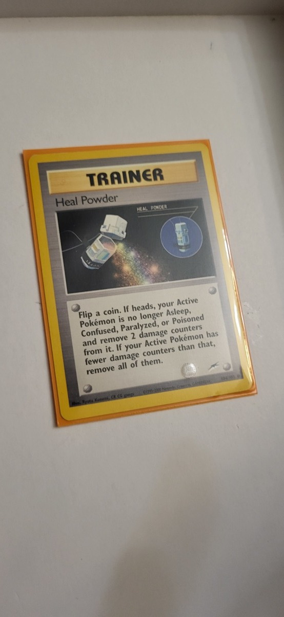 Trainer Heal Powder #104 Pokemon Neo Destiny card