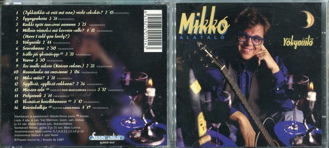 MIKKO ALATALO . CD-LEVY . YÖKYNTTILÄ