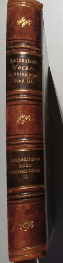 Nietzsche: Menschliches, Allzumenschliches (1900)