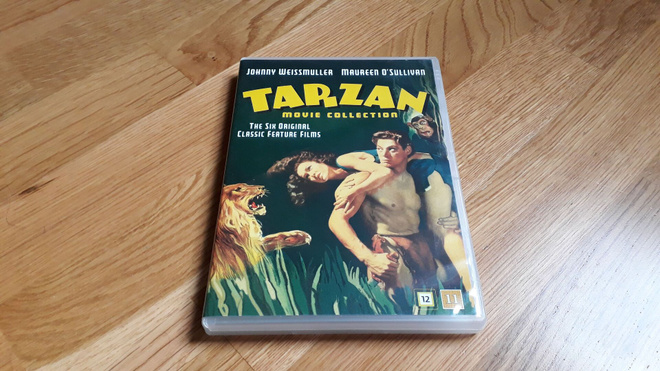 Tarzan Movie collection DVD Nordic 6 elokuvaa