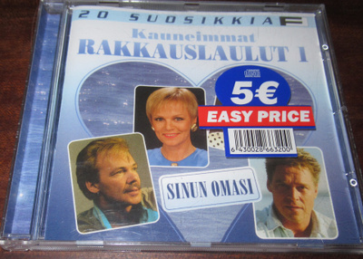 Kauneimmat rakkauslaulut 1, 20 suosikkia cd